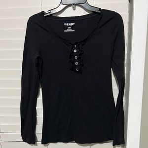 Old navy  top size small black